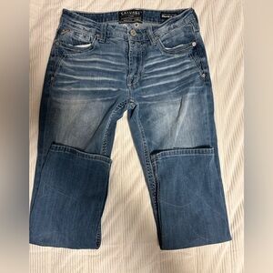 Buckle Salvage Mayhem Regular Fit Straight Leg Jeans Mens Size 32x30